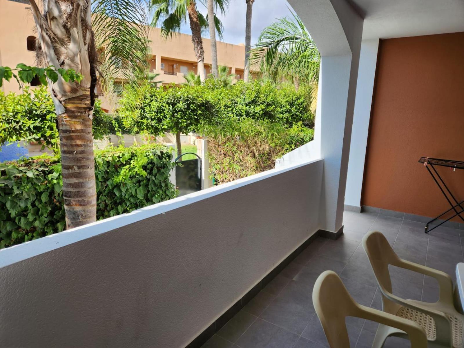 Apartamento ¡Bajo extraordinario con vistas a la piscina y terraza! Vera Exterior foto